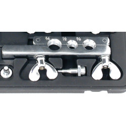 Tool for flaring and swaging copper pipes FLAREKIT