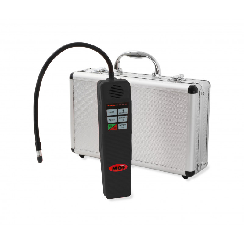Refrigerant gas leak detector