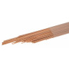 Copper brazing alloys for plumbing and air conditioning
