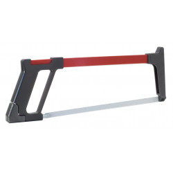 Hacksaw for cutting, blade adjustable in 4 positions